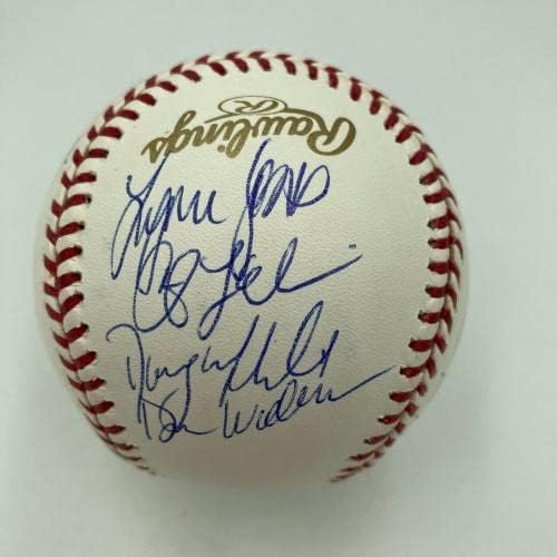 2004 Boston Red Sox World Series Champs Team assinou W.S. Baseball JSA COA - Bolalls autografados