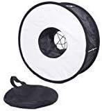 CowboyStudio Universal 18 polegadas 46cm Fasa-dobra-dobrada Ring Speedlite Flash SoftBox Difusor Refletor