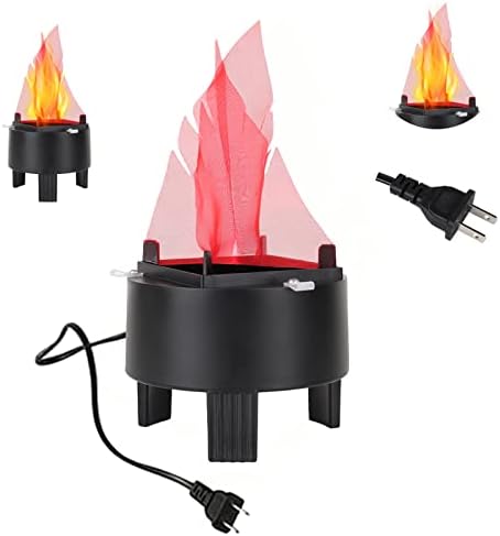 Katech liderou a lâmpada artificial da chama Fake Fire Light Stage Effect LED Silk Flame Lamp Campfire Lamp Flame Flame Light