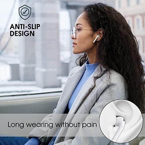 As pontas de orelha de ouvido com airpods cobrem os fones de ouvido anti-deslizamentos de silicone Ultra-Soft, compatível com AirPods
