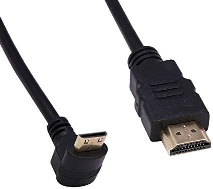 Mini HDMI para HDMI Cabo de alta velocidade para suporta câmeras, câmeras de câmbio, câmeras SLR digitais, tablets, HDTVs