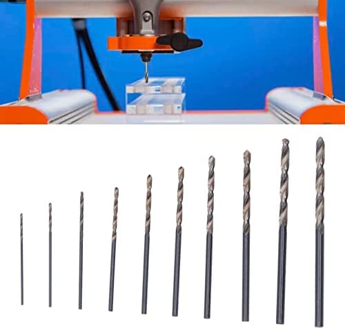 Conjunto de bits de broca HSS, eficiência de abertura mais nítida HSS Twist Brills esculpindo para moedor elétrico para nogueira para metal