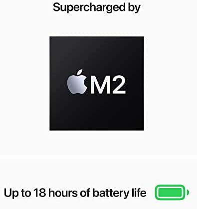 Apple 2022 MacBook Air M2, 16 GB de RAM, armazenamento de 256 GB - meia -noite