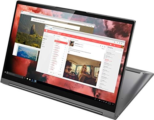 Lenovo Yoga C940 2-em 1 Laptop Modelo 81Q9000GUS, tela de toque de 14 FHD 400NITS, i7-1065g7, webcam, retroilumide