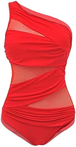 Yubnlvae Tankini para mulheres de uma peça de grande porte Cobertura completa V Tie de pescoço 2023 Vacadas de férias de praia