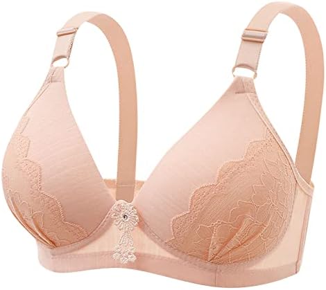 Sutiãs florais para mulheres cobertura completa sem fio Everyday Comfort Comfort Soft Bralette tiras ajustáveis ​​Balettes de roupas íntimas