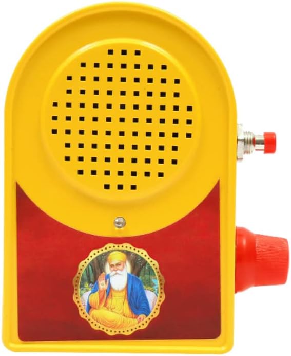 Bismaadh Electric Sikh contínuo Waheguru Simran Chanting Mantra Box 10 em 1 Máquina Devocional Spiritual Just Plug & Play