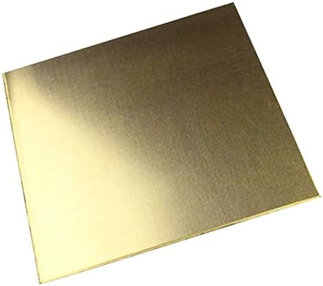 AMDHZ Folha de lençol de cobre puro Folha de latão de alta pureza para artesanato de artes diy de metalwork