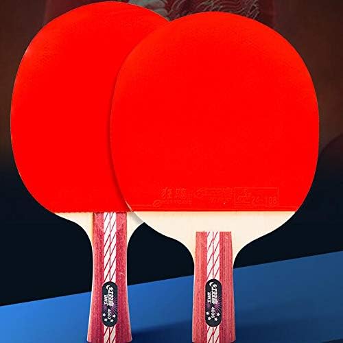 Tênis de mesa de 4 estrelas SSHHI, tênis de madeira de 7 camadas, tênis de mesa ofensiva, adequado para competição de tênis