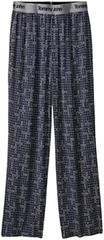 Tommy John Men's Second Skin Pijama Calças - Sono macio confortável e fundo de lounge para homens