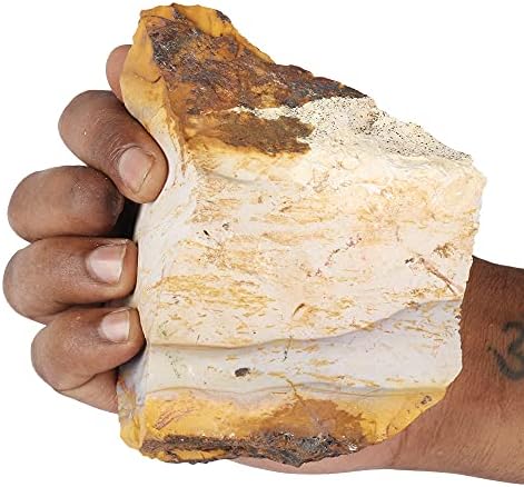 2993 CT. Pedra Jasper de Mookaite Branca Raada e Amarela Rueira Natura