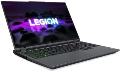 Lenovo 2022 Legion 5 Pro 16 QHD 165Hz Laptop para jogos, AMD Ryzen 7 5800H, 16 GB de RAM, 512 GB PCIE SSD, NVIDIA GeForce RTX