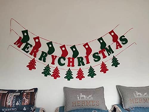 Banner de Natal exclusivo, usado para decoração ao ar livre, decoração de interiores, decoração de quarto, banner de Natal. Feliz Natal