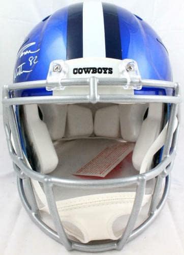 Jason Witten Cowboys autografados f/s Speed ​​Flash Autentic capacete