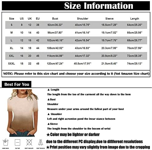 Camisetas para mulheres, blusa de tamanho de plus size para mulheres esportes de manga curta algodão fofo tops confortáveis