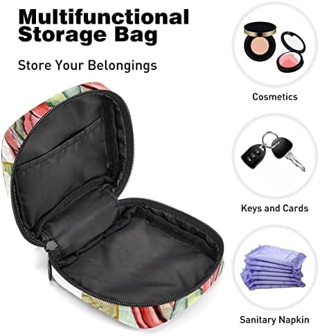 Bolsa de armazenamento de guardanapo sanitário, bolsa menstrual da xícara, bolsas de armazenamento portáteis de guardana