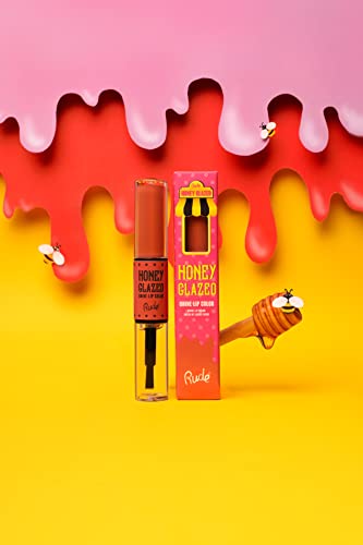 Rude Honey Glazed Matte Ultra Shine Lip Gloss Color