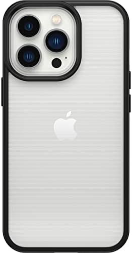 OtterBox iPhone 13 Pro Prefix Series Case-Black Crystal, Ultra-Thin, Pocketledly, arestas elevadas Proteger a câmera