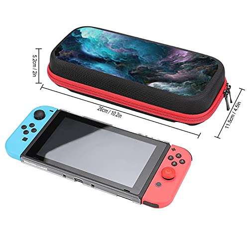 INCRÍVEL GALAXY Cloud Space Carrying Case para Nintendo Switch Protetive portátil Bolsa de viagem de bolsa dura portátil