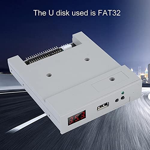 01 02 015 Emulador USB de disquete, 99 pastas emulador de disquete SFR1M44-U100 para unidade de disquete de 1,44 MB