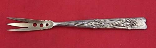 Vine por Tiffany Sterling Silver Lobster Pick Piered W/Iris GW 4 5/8