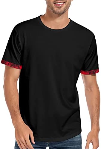 Iluminação geek shirt shirts de treino atlético masculino de manga curta camiseta de pesca