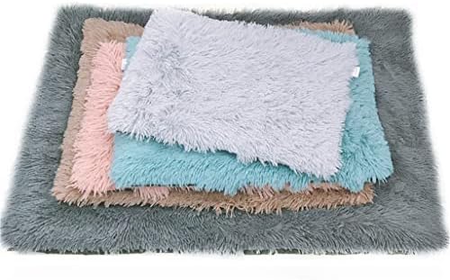 Lepsjgc lã macia almofada de cachorro sofá manch para cães pequenos cães longa cama de cachorro de cachorro cobertor