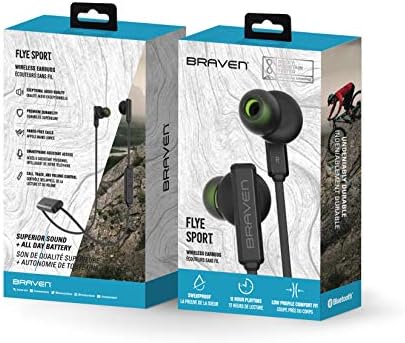 Braven Flye Sport - Resistente à água, Bluetooth Earbud - Azul, 604002602
