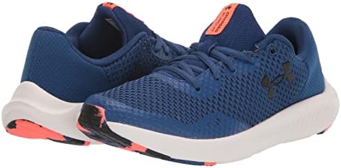 Under Armour Boy Charged Pursuit 3 Running Sapath, Blue Mirage/After Burn/Black, 7 Big Kid