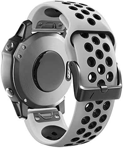Irjfp Sport Silicone Watch Band for Garmin Fenix ​​7x 7 6x 6 Pro 5x 5plus S60 935 RELUMAÇÃO RÁPIDA 22 26mm de pulso