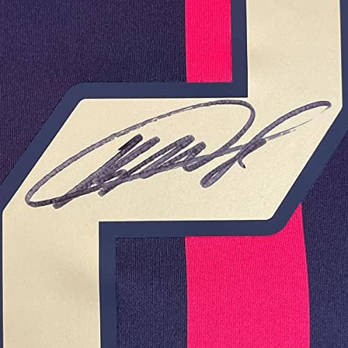 Ricardo Kaka autografado/assinado emoldurado 33x42 AC Milan Black/Red Soccer Futbol Jersey Beckett Bas Coa