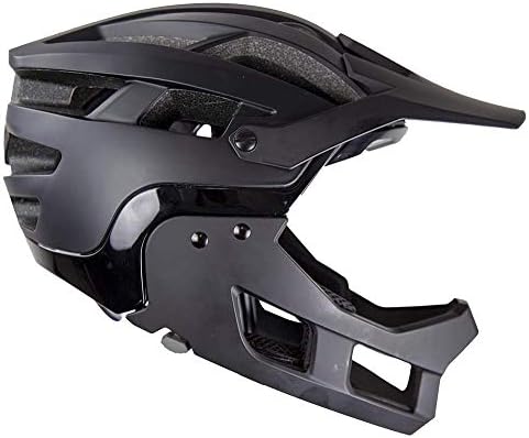 Demon United Fr Link System Mountain Bike Helmet Fullface com guarda de queixo removível