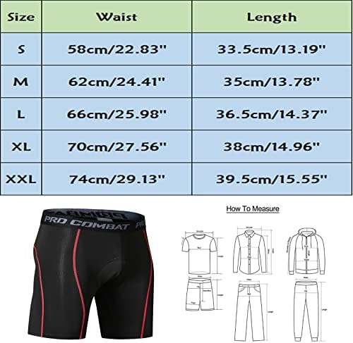 Roupa íntima de calcinha de ciclismo masculino BMISEGM Men 3D Shorts MTB de MTB acolchoados de calcinha de bicicleta esportiva