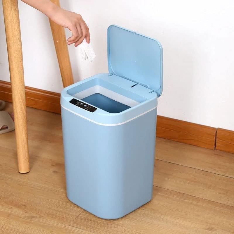 Lixo de indução automática CXDTBH balde de armazenamento de cozinha 15/18l de abertura inteligente e fechamento de balde doméstico