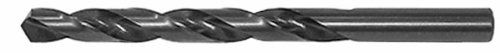 Drillco 280 Série Bit de broca de aço de alta velocidade, acabamento em óxido preto, haste redonda, flauta em espiral, ponto convencional de 118 graus, tamanho 1