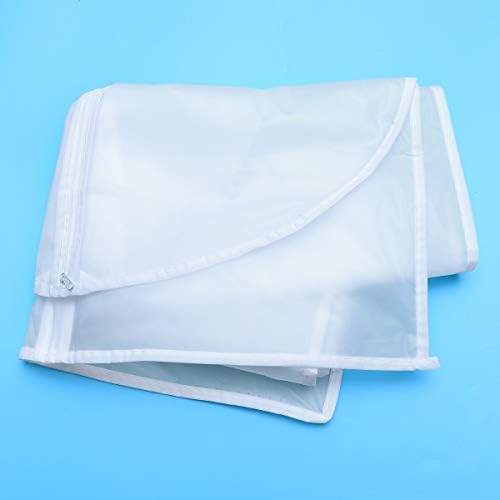 Sacos de vestuário de doitool para sacos de traje de armazenamento para armazenamento de armário de roupas transparentes