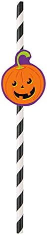 Halloween Cat & Pumpkin Decalpe Stried Paper Streds | Designs variados | 8 pcs