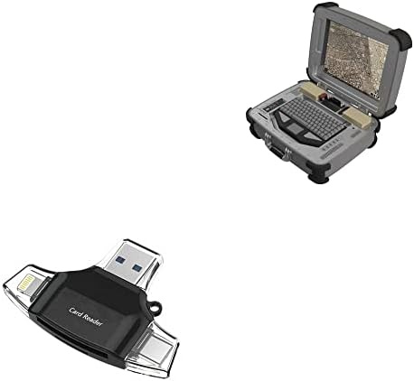 BOXWAVE SMART GADGET Compatível com Crystal Re2512 - AllReader SD Card Reader, MicroSD Card Reader SD Compact USB para Crystal Re2512