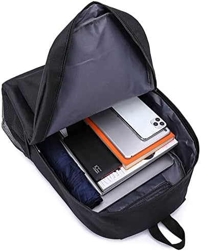 Weiyon Teen Boys Cristiano Ronaldo Backpack Lightweight School Bookbag Casual Durable Rucksack para estudantes