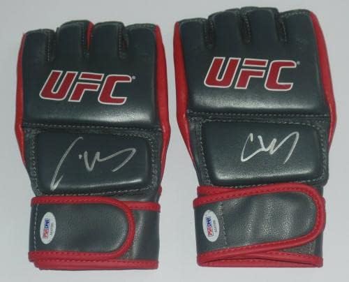 Cain Velasquez assinado Auto'd UFC Luva Oficial PSA/DNA COA WWE AAA 200 121 155 - Luvas UFC autografadas