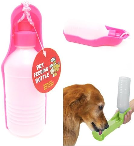 Pets Dog Water Bottle Bottle Bow