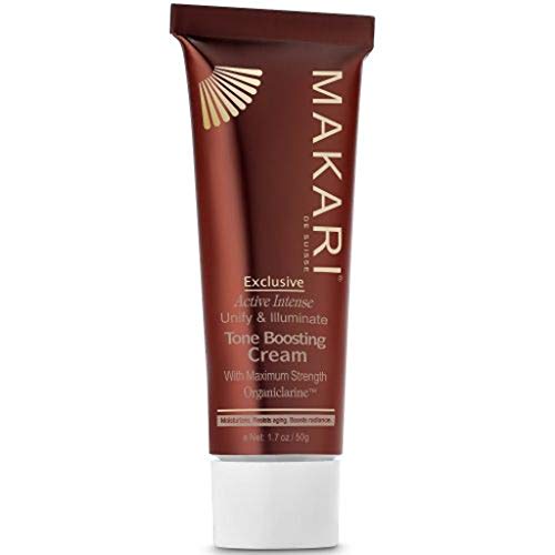 Makari exclusivo ativo intenso tonal para melhorar o creme de rosto | Creme facial de brilho da pele | Hidrata e suaviza
