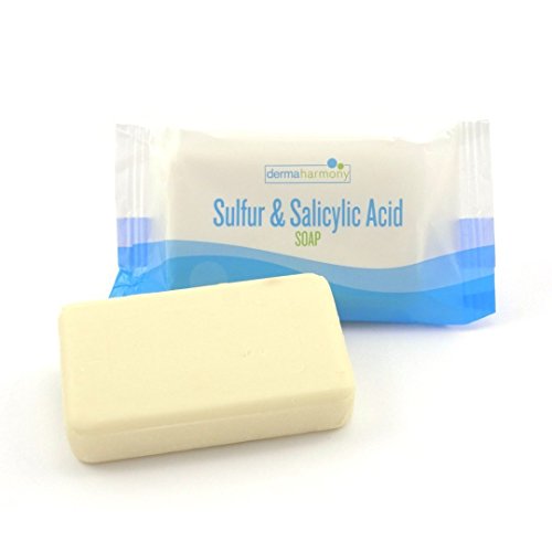 Dermaharmony Sulphur e sabonete de barra de ácido salicílico - 3,7 oz