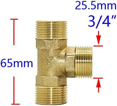 Brass 1/4 “1/2 3/4 1 polegada de feminino feminino conector de feminino cotovelo tee de água cruzada reparo de cobre Acessórios