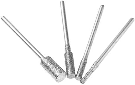 Ferramentas de polimento abrasivo Cabeça de corte de diamante Drill de ponto fixo de 2,35 mm Manusela de ferramenta