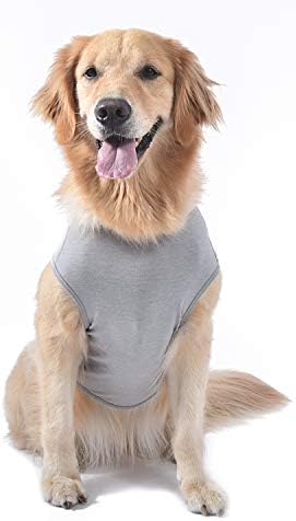 Star Wars for Pets Yoda Dog Tank - Camisa de cachorro Star Wars para cães grandes - tamanho grande, cinza - macio, fofo e confortável,