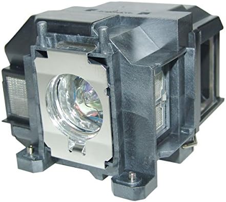 Lâmpada de substituição do projetor Aurabeam com alojamento, para Epson ELPLP67 / V13H010L67 Compatível com EX7210, Ex5210,