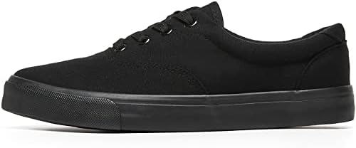 Yageyan Men Low Top Canvas Sapatos de caminhada Tênis de moda Casual