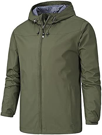 Jaqueta de couro ADSSDQ para homens, vestuário de praia masculino de manga comprida de inverno de jacket moderno de tamanho