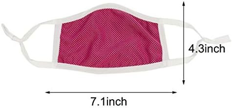 1/5pc Ajustando o tecido de seda de seda de seda de verão reutilizável máscaras faciais laváveis ​​Face respirável C -Obring